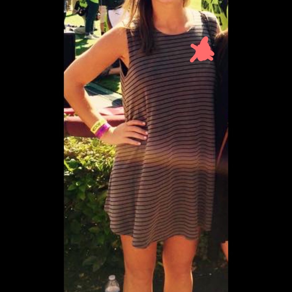 Brandy Melville dress grey and black